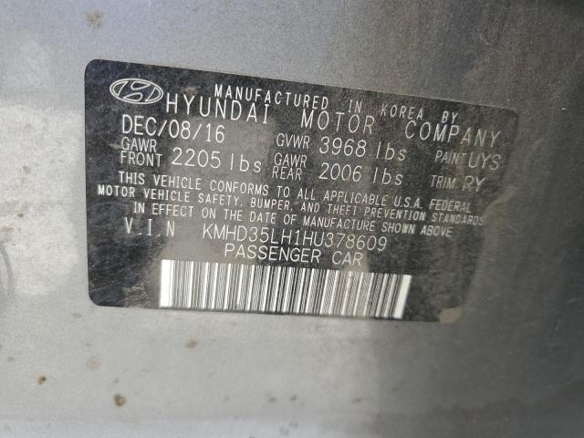 2017 HYUNDAI ELANTRA GT - KMHD35LH1HU378609