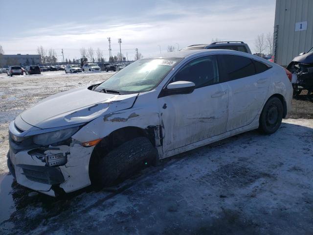 Salvage cars for sale from Copart Rocky View County, AB: 2016 Honda Civic LX