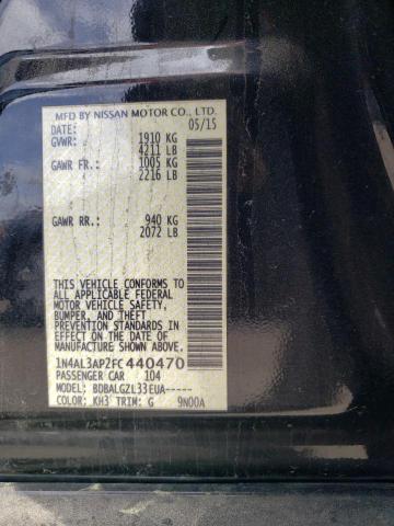 2015 NISSAN ALTIMA 2.5 - 1N4AL3AP2FC440470