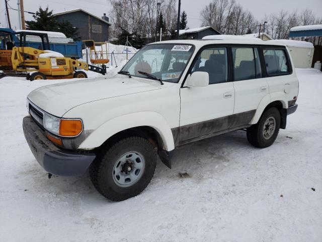 Toyota salvage cars for sale: 1992 Toyota Land Cruiser FJ80