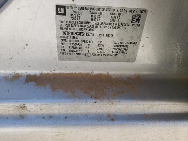 3GTP1UEC3EG115748 GMC Sierra C1500 Sle