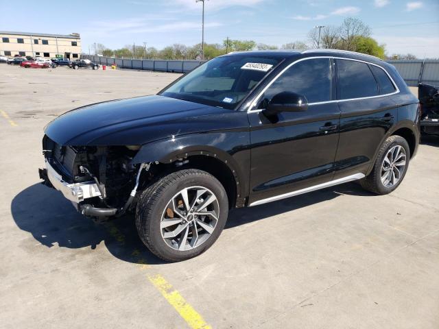 Salvage cars for sale from Copart Wilmer, TX: 2022 Audi Q5 Premium 45