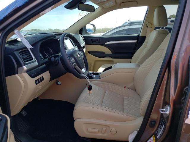 2019 TOYOTA HIGHLANDER 5TDBZRFH0KS726361