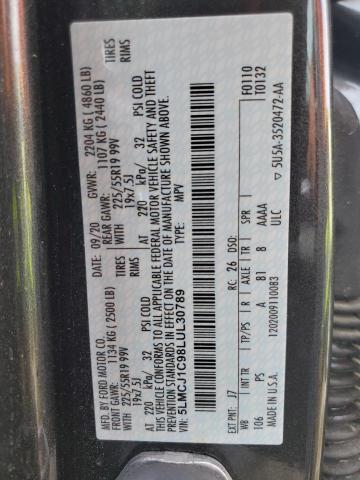 2020 LINCOLN CORSAIR - 5LMCJ1C98LUL30789