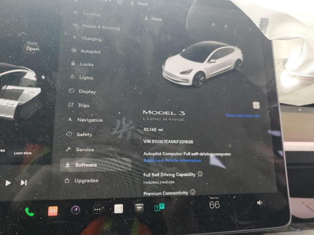 5YJ3E1EA0KF331638 Tesla MODEL 3