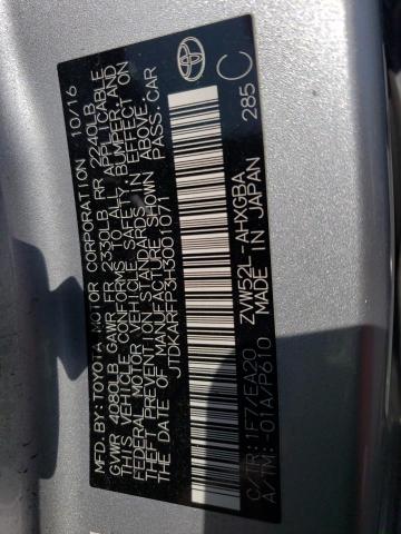 JTDKARFP3H3001071 Toyota PRIUS PRIME