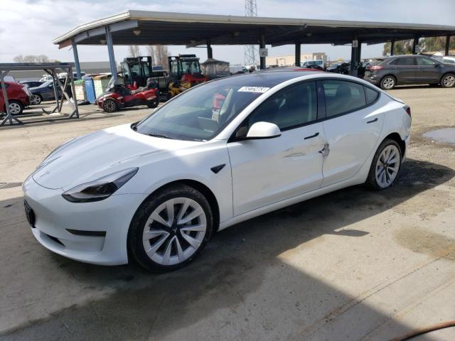 Salvage cars for sale from Copart Hayward, CA: 2023 Tesla Model 3