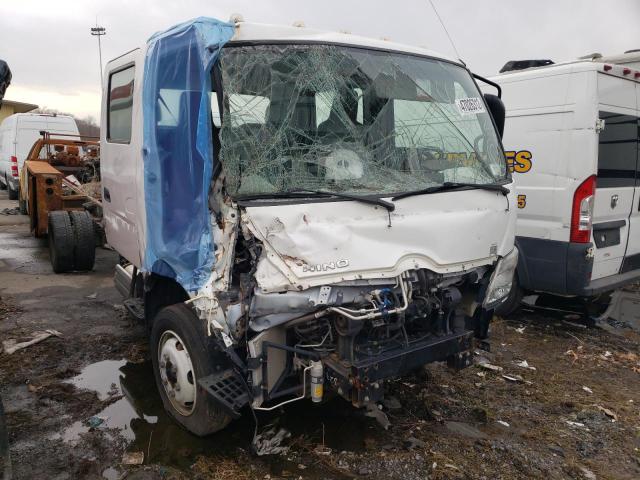 Salvage trucks for sale at Marlboro, NY auction: 2018 Hino 195