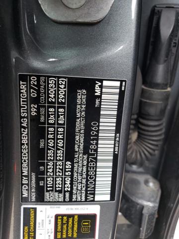 2020 MERCEDES-BENZ GLC 300 4M - W1N0G8EB7LF841960