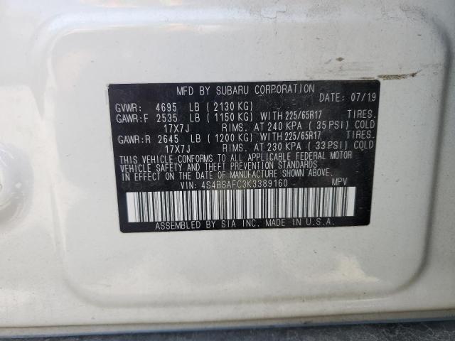 4S4BSAFC3K3389160 Subaru Outback 2.5i Premium