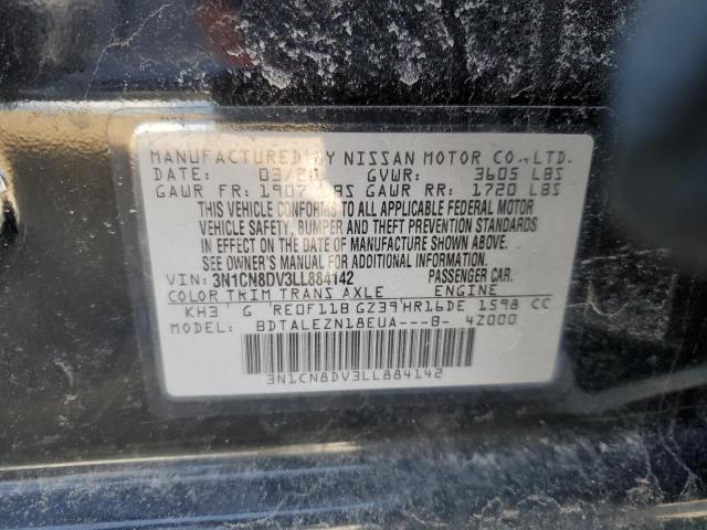 3N1CN8DV3LL884142 Nissan VERSA S
