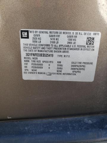 3GYFNFE33ES525419 Cadillac Srx Performance Collection