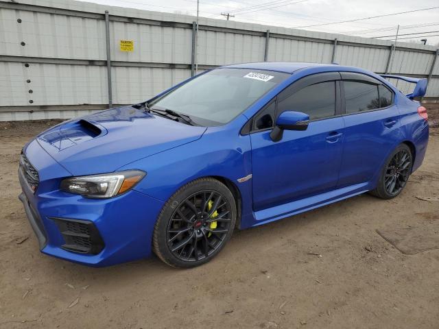 2018 Subaru Wrx Sti Синий vin: JF1VA2M60J9833197