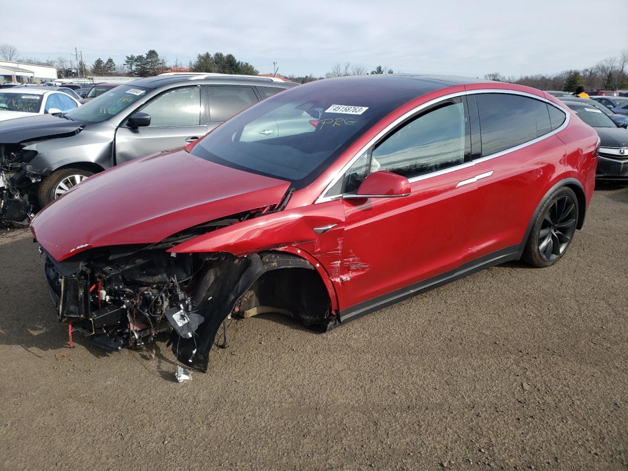 5YJXCDE28JF137763 TESLA MODEL X 2018