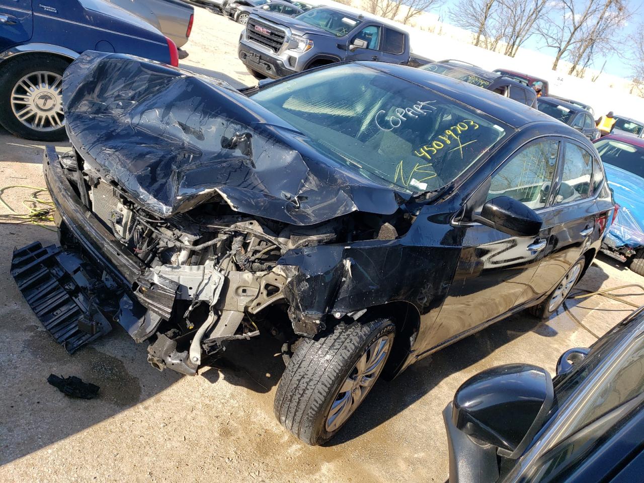 3N1AB7AP8KY324070 NISSAN SENTRA S 2019
