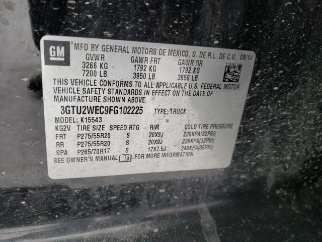 3GTU2WEC9FG102225 GMC Sierra K1500 Denali