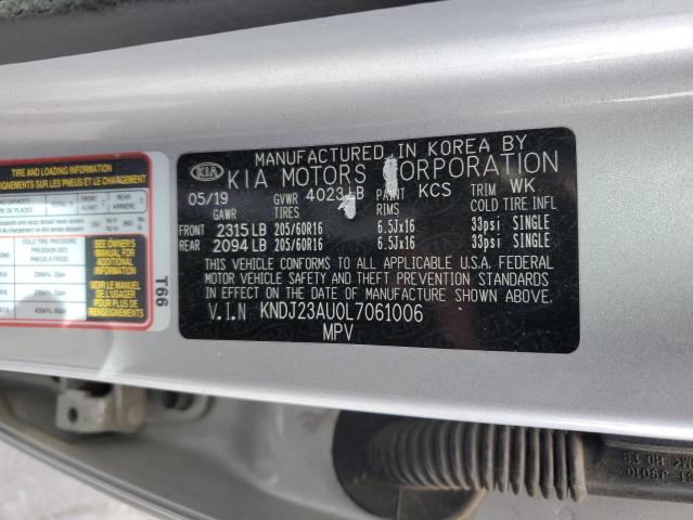 KNDJ23AU0L7061006 KIA SOUL LX