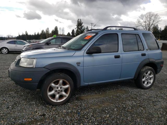 Salvage cars for sale from Copart Graham, WA: 2002 Land Rover Freelander SE