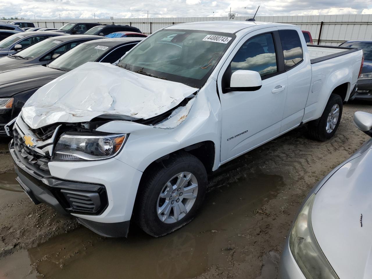 CHEVROLET COLORADO L 2022 white  gas 1GCHSCEA4N1237608 photo #1