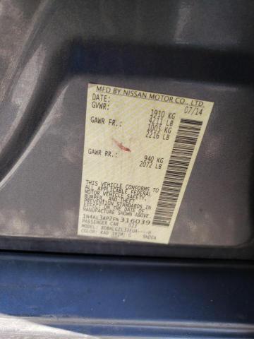 1N4AL3AP2FN316039 Nissan ALTIMA 2.5