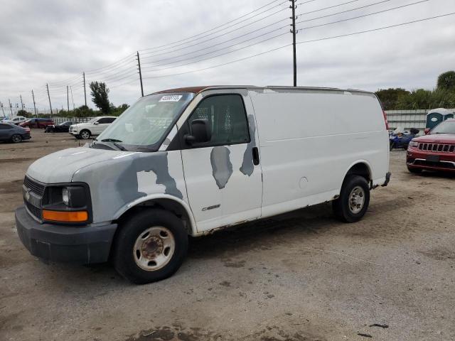 Salvage cars for sale from Copart Miami, FL: 2006 Chevrolet Express G2500