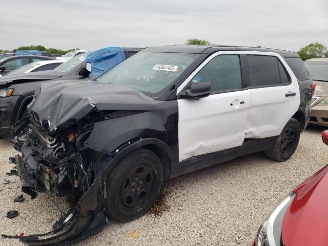 Salvage cars for sale from Copart San Antonio, TX: 2019 Ford Explorer Police Interceptor