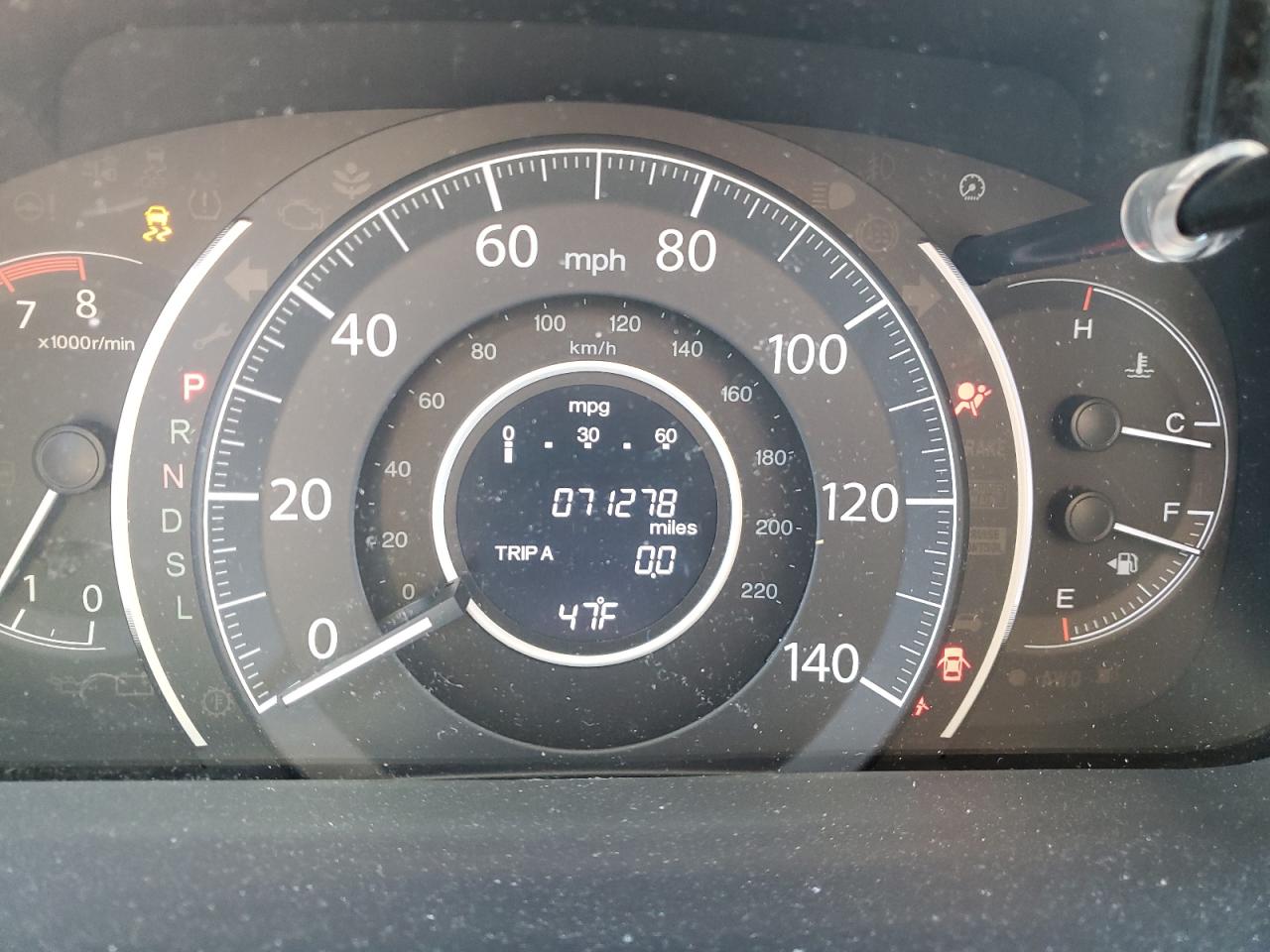 5J6RM4H73GL019987 HONDA CRV 2016