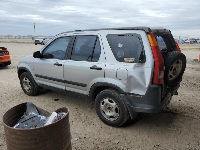 HONDA CR-V LX 2002 gray 4dr spor gas JHLRD78432C037933 photo #3