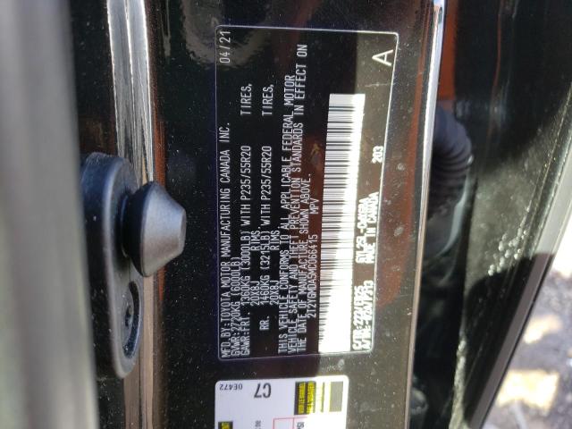 2021 LEXUS RX 450H F- 2T2YGMDA5MC066415