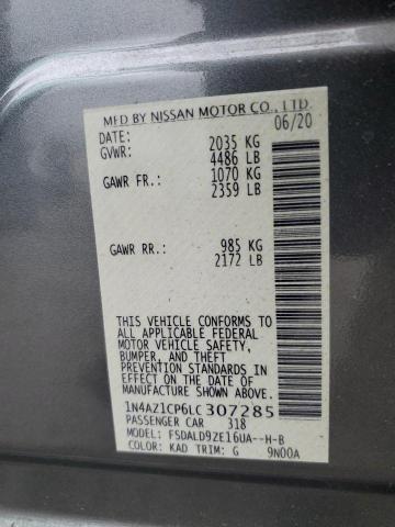 1N4AZ1CP6LC307285 Nissan LEAF SV