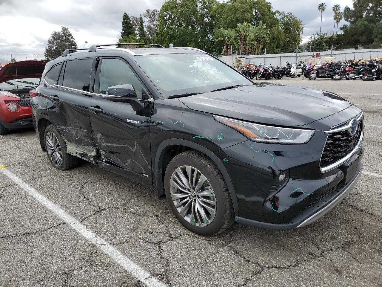 5TDEBRCH9MS050727 TOYOTA HIGHLANDER 2021