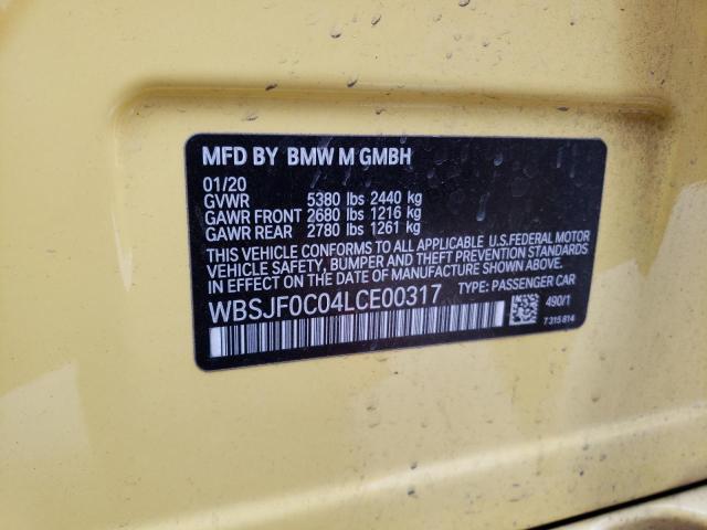 2020 BMW M5 BASE - WBSJF0C04LCE00317