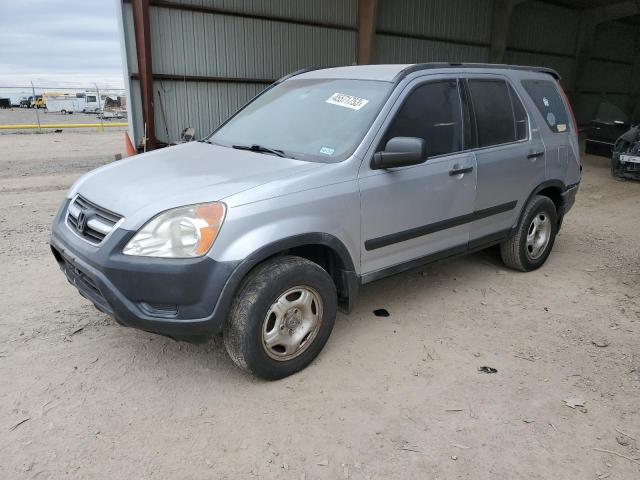 HONDA CR-V LX 2002 gray 4dr spor gas JHLRD78432C037933 photo #1