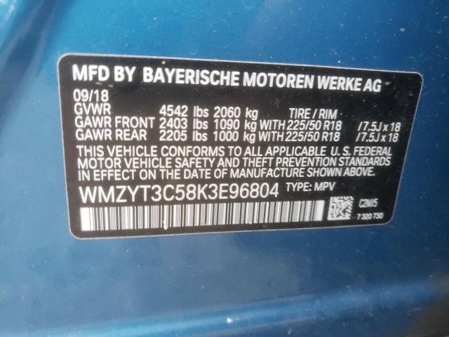 WMZYT3C58K3E96804 Mini Cooper S Countryman