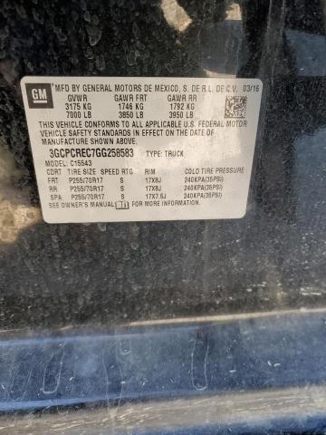 2016 CHEVROLET 1500 SILVE - 3GCPCREC7GG258583