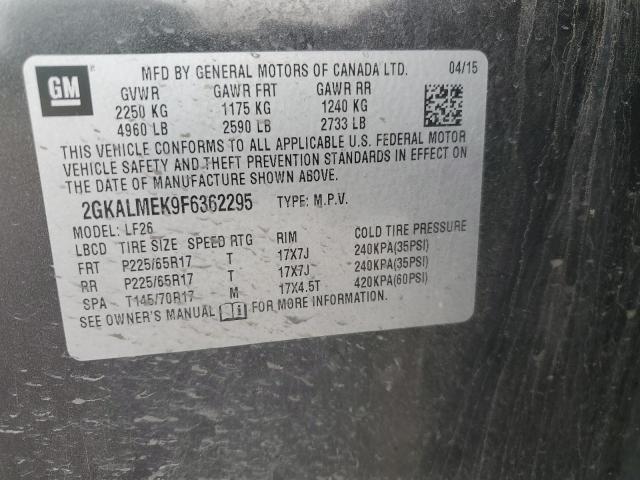 2GKALMEK9F6362295 GMC Terrain Sle