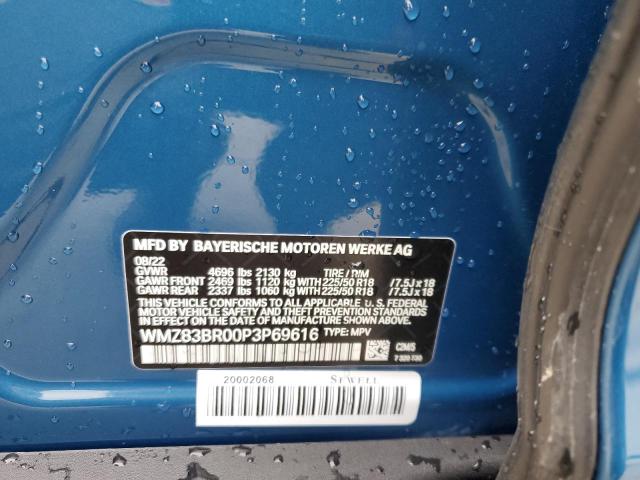 2023 MINI COOPER S C WMZ83BR00P3P69616