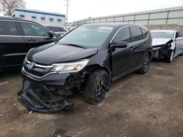 Salvage cars for sale from Copart Albuquerque, NM: 2016 Honda CR-V SE