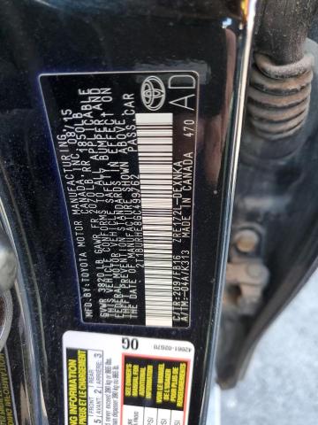 2016 TOYOTA CORROLA 2T1BUR8E8GC499762
