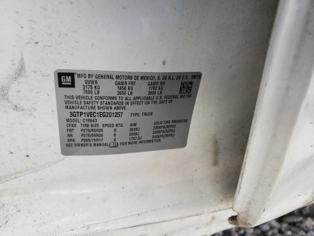 3GTP1VEC1EG201257 GMC Sierra C1500 Slt