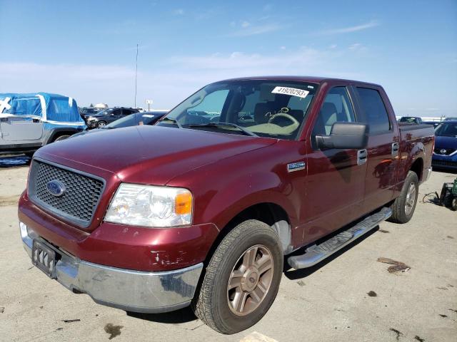 Ford F-150 salvage cars for sale: 2005 Ford F150 Supercrew