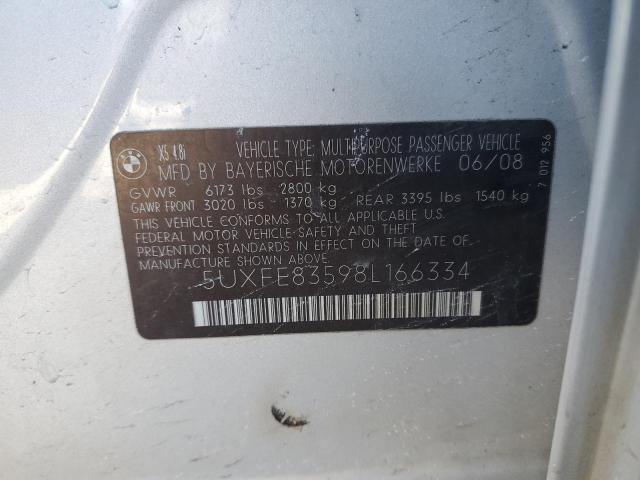 5UXFE83598L166334 BMW X5 4.8I