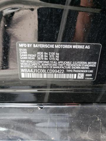 2020 BMW 430I GRAN - WBA4J1C08LCD99422