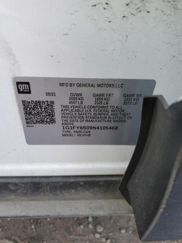 2022 CHEVROLET BOLT EUV L - 1G1FY6S09N4105468