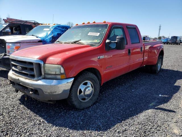 Salvage cars for sale from Copart Fredericksburg, VA: 2002 Ford F350 Super Duty