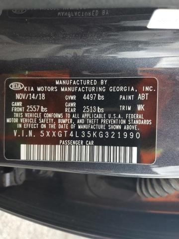 5XXGT4L35KG321990 KIA Optima Lx
