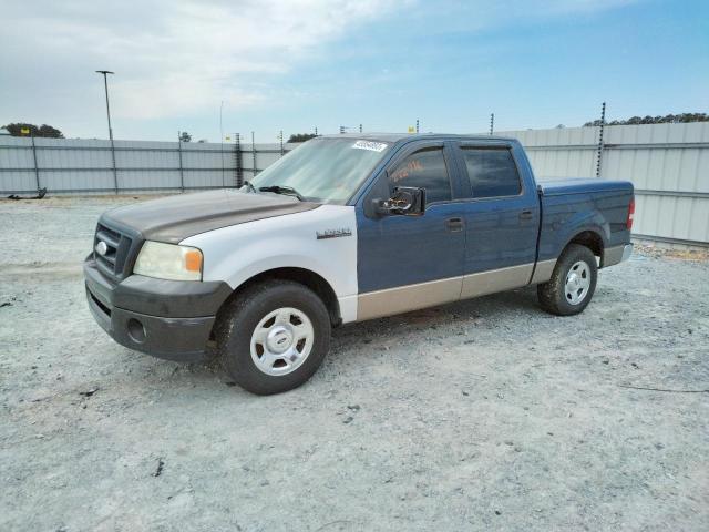 Salvage cars for sale from Copart Lumberton, NC: 2006 Ford F150 Supercrew