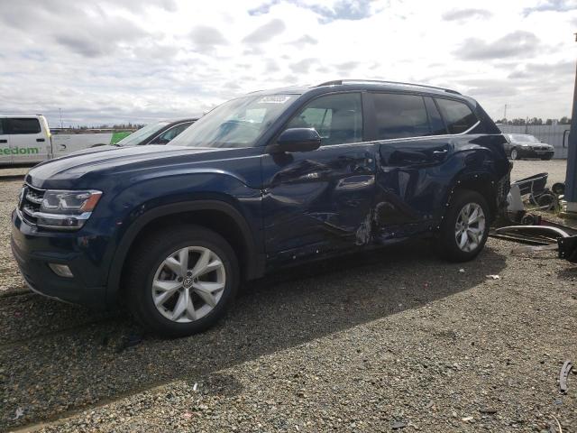 Volkswagen Atlas salvage cars for sale: 2018 Volkswagen Atlas SE