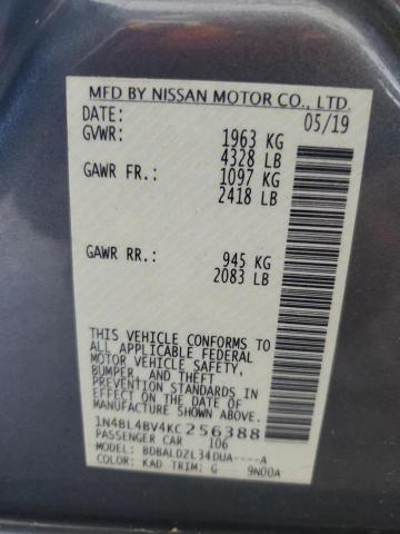 1N4BL4BV4KC256388 Nissan ALTIMA S