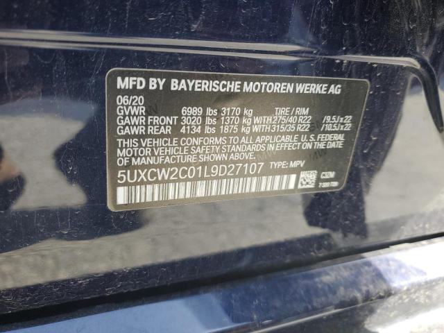 5UXCW2C01L9D27107 BMW X7 Xdrive40i
